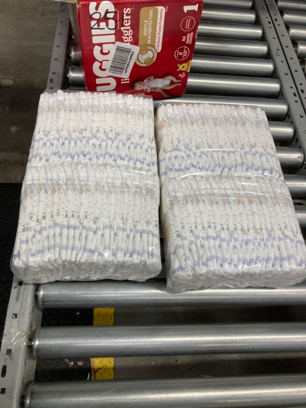 Photo 1 of Baby Diapers Size 1 (8-14 lbs), 84ct, Huggies Little Snugglers Newborn Diapers Size 1 (84 Count)