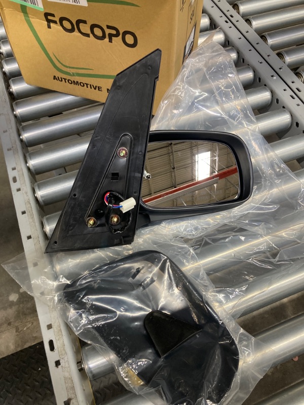 Photo 2 of For Toyota Prius 2008 2009 Door Mirror Passenger Side | Power | Non-Heated | Paint to Match | Replacement For 8791047250, 87915-68010-C1 | TO1321255