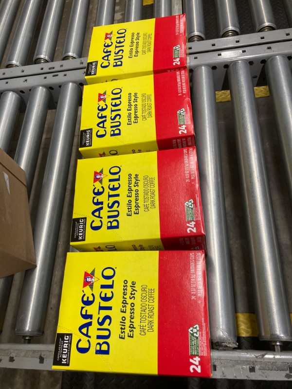 Photo 1 of Cafe Bustelo Espresso Style K-Cup for Keurig Brewers, 96 Count Espresso 96 Count (Pack of 4)