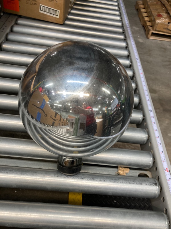 Photo 2 of ***(MINOR SCRATCHES)***
Alpine Corporation GLB292BL Gazing Globe, 10"L x 10"W x 12"H, Blue 10"L x 10"W x 12"H silver