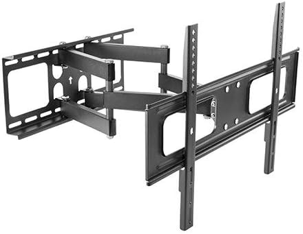 Photo 1 of ZeboZap ZZTVA2044 NO Drill Full Motion Outdoor TV Mount | Gazebo TV Mount | Patio TV Mount | Pergola TV Mount | Square Post TV Mount | Stainless Steel Screws | Weatherproof | Holds 80lbs | Black Pillar Full Motion