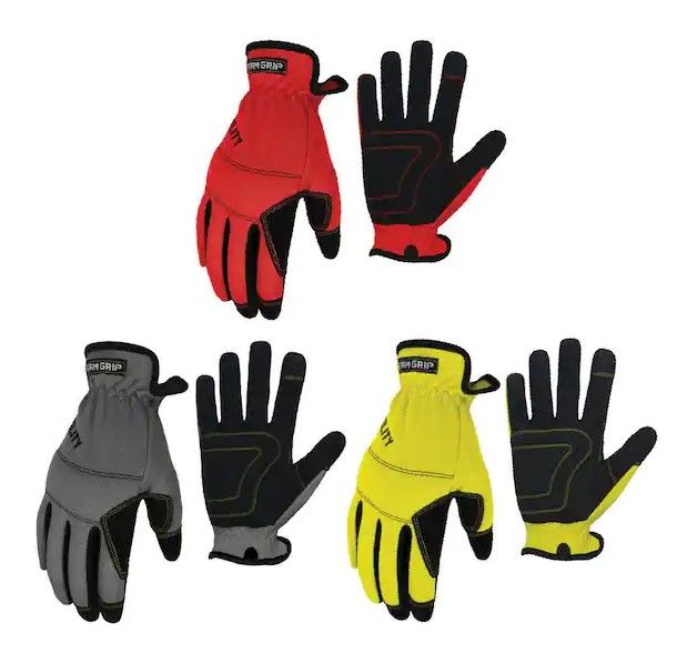 Photo 1 of (3 PACK ) Firm Grip Utility Gloves