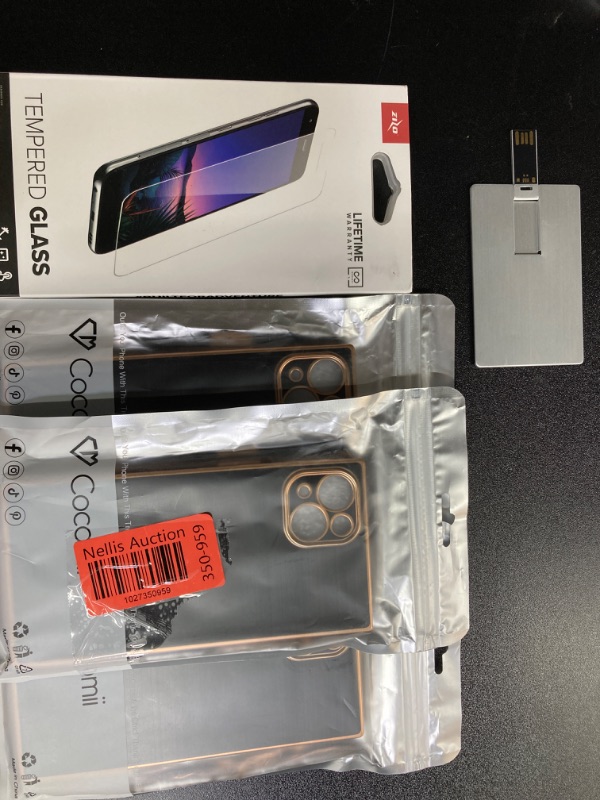 Photo 1 of (PHONE CASE BUNDLE)
-Iphone13
-LG Escape Plus / Aristo4 Protector
-USB Flash Drive