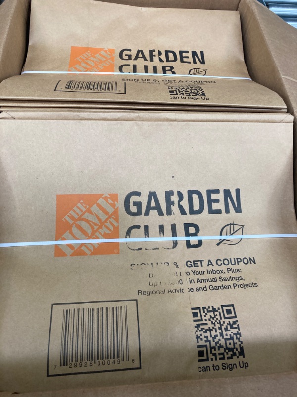 Photo 2 of (10 PACKS of 5) The Home Depot 30 gal. Paper Lawn and Leaf Bags - 5 Pack, Beige