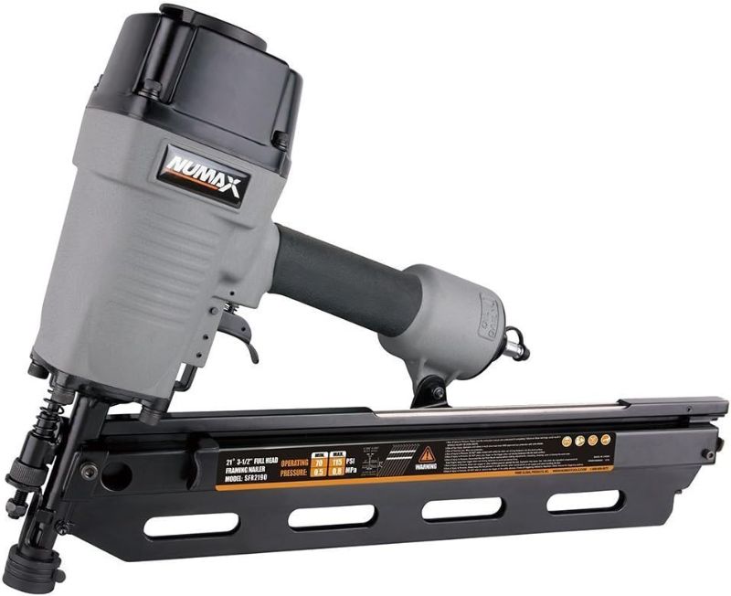 Photo 3 of NuMax SFR2190 Pneumatic 21 Degree 3-1/2" Framing Nailer