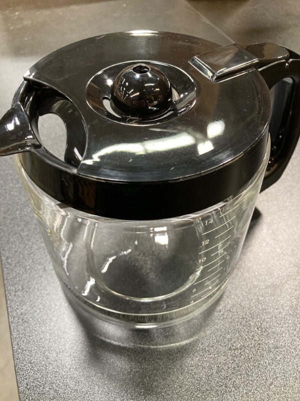 Photo 2 of 14-Cup Coffee Maker Carafe Replacement Compatible with Cuisinart Coffee Maker DCC-2200RC. DCC-2200, DCC-2600, DCC-2800, DCC-3200, and DCC-3200P1