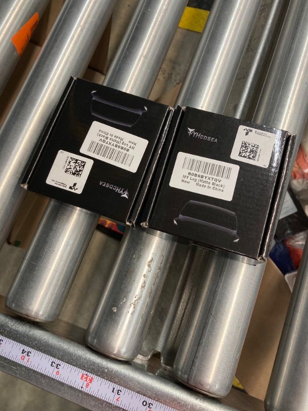 Photo 1 of YHCDSEA for Model Y Front Trunk/Rear Trunk Emblem Sticker Cover Badge Decals fit for Tesla Model Y Accessories (Bright Carbon Fiber Pattern) Bright Carbon Fiber Pattern1