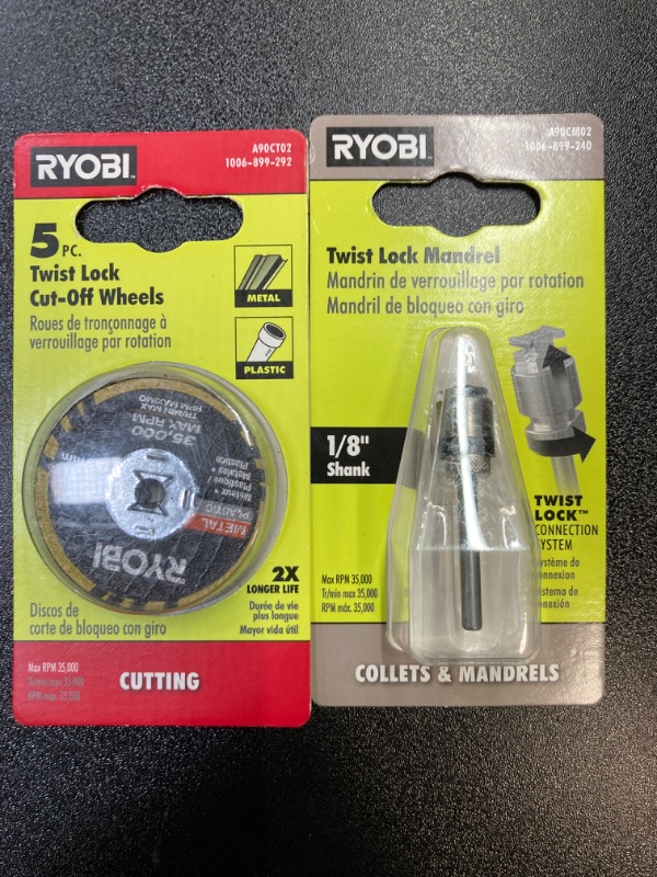 Photo 1 of (RYOBI CUTTING WHEEL BUNDLE)