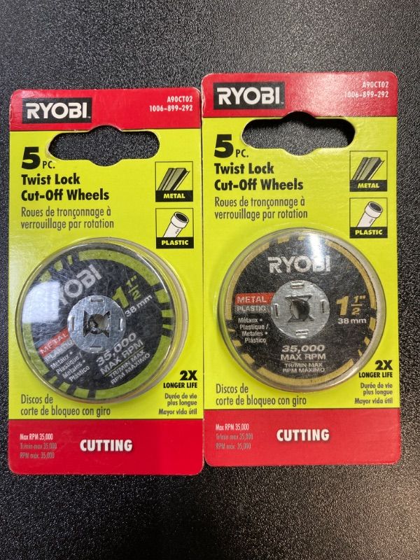 Photo 1 of (RYOBI CUTTING WHEEL BUNDLE)