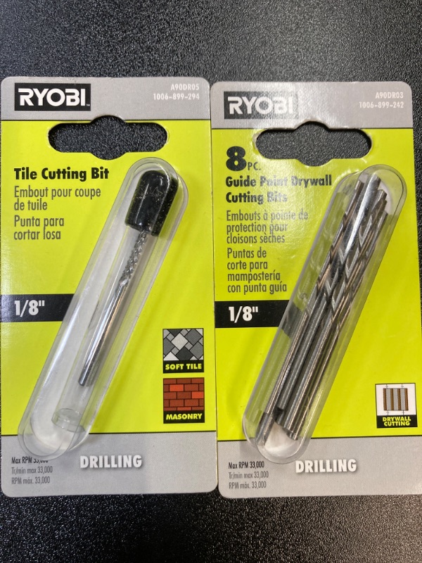 Photo 1 of (RYOBI DRILL BIT BUNDLE)