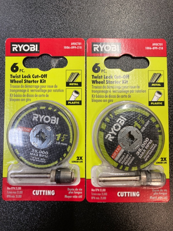 Photo 1 of (RYOBI CUTTING WHEEL BUNDLE)