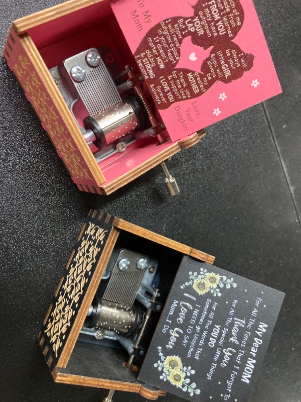 Photo 1 of (2 PACK) Bolunlun You are My Sunshine Music Box, Daughter Gift for mom, Mother's Day, Birthday/Christmas Best Gift (to Your Grandmother)