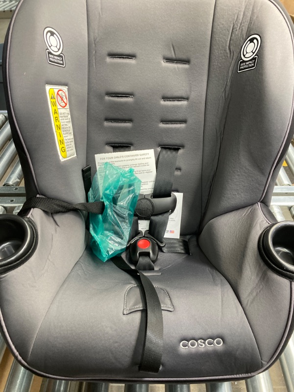 Photo 1 of Cosco Onlook 2-in-1 Convertible Car Seat, Rear-Facing 5-40 pounds and Forward-Facing 22-40 pounds and up to 43 inches, Black Arrows