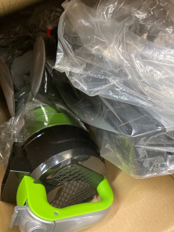 Photo 2 of ***MISSING HANDLE*** Eureka Airspeed Ultra-Lightweight Compact Bagless Upright Vacuum Cleaner, Replacement Filter, Green AirSpeed + replacement filter