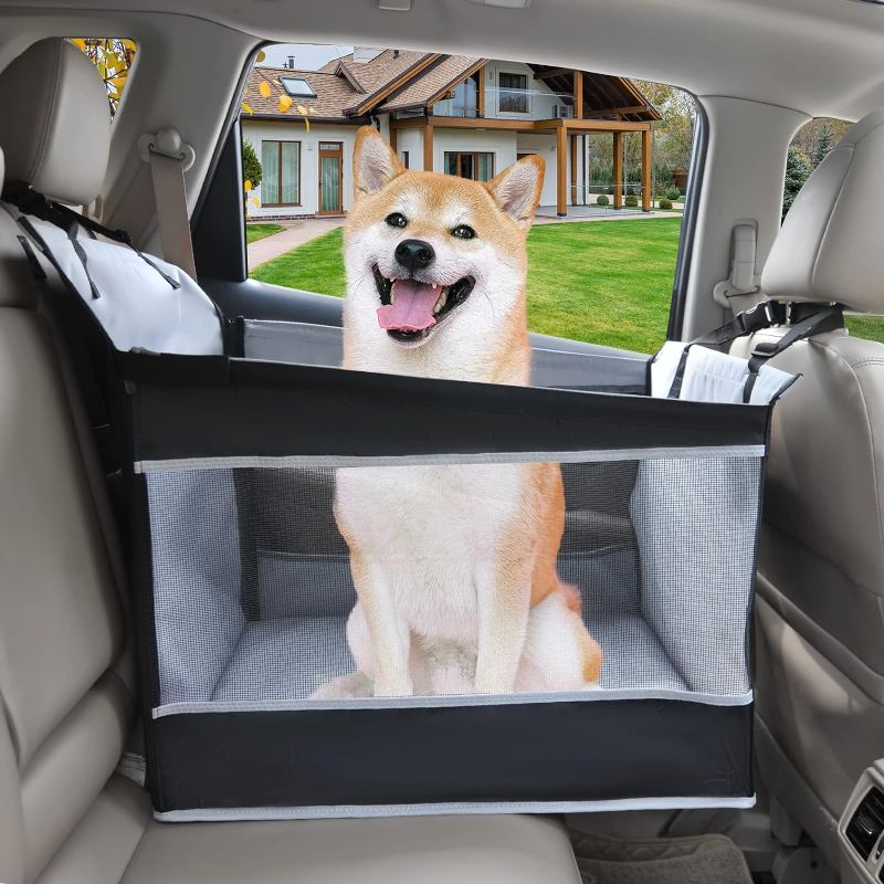 Photo 1 of & Dog Car Seat for Large Dogs, Seat Extender for Car, Giving Your Pets a Comfortable Road Trip; Waterproof Materials Will Keeps Your Car Clean