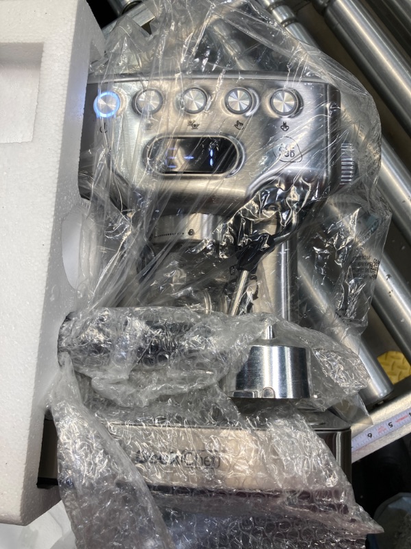 Photo 1 of Geek Chef Espresso Machine 20 Bar, Espresso Coffee Maker with Fast Heating, Latte & Cappuccino Maker with Milk Frother Steam Wand, 1.8L Water Tank, Temperature Display, Stainless Steel
