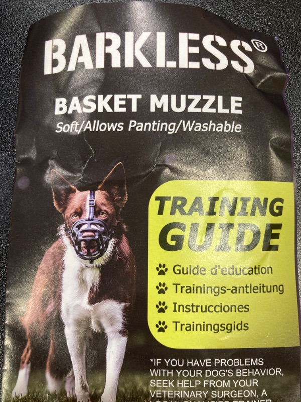 Photo 1 of barkless basket muzzle