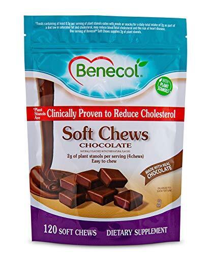 Photo 1 of Benecol® Soft Chews - Made with Clinically 120 Count (Pack of 1), Chocolate