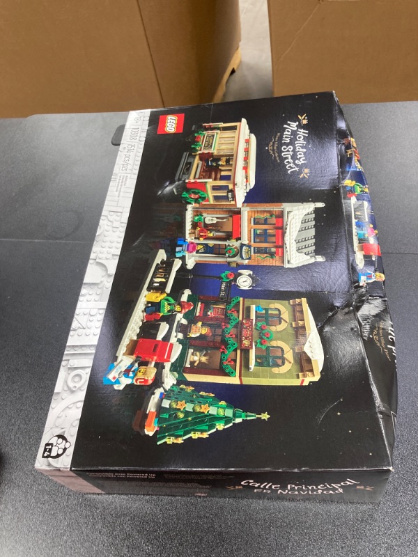 Photo 2 of LEGO Holiday Main Street 10308 Building Set for Adults (1,514 Pieces) Standard Packaging