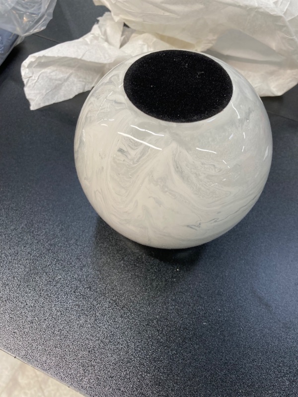 Photo 5 of – Small Urn for Human Ashes Adult - Handcrafted White Decorative Ashes Keepsake Urns with Built in Candle Holder to Display at Home – 5” x 5” - Small Cremation Urn for Human Ashes