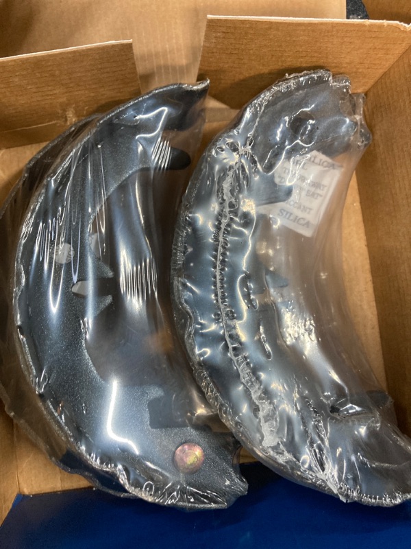 Photo 1 of Bosch BS859 Blue Drum Parking Brake Shoe Set for Select Lexus ES250, ES300, ES330, ES350, RX300; Toyota Avalon, Camry, Celica, Highlander, Solara - REAR