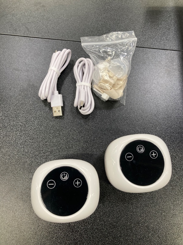 Photo 4 of Breast Pump Hands Free Breast Pump Wearable Breast Pump Electric Breast Pump, 3 Mode & 9 Levels, 25mm Flange, 2 Pack