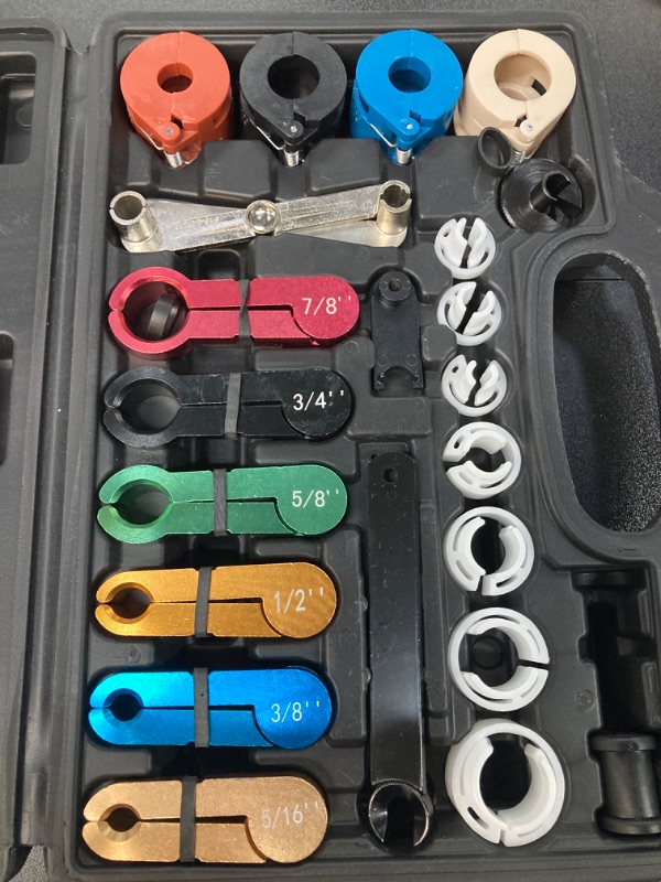 Photo 1 of Fuel Line Disconnect Tool Set - Master Quick Disconnect Tool for AC Fuel Line System, Black