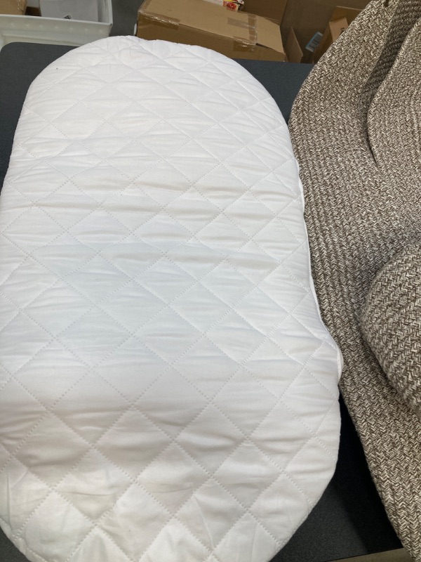 Photo 1 of Baby Changing Basket & Diaper Caddy Set – Two Water Resistant Covers & Foam Pad - Boho Baby Basket with Blanket & Burp Cloth – Lightweight & Portable Diaper Changing Basket – Boho Nursery Decor