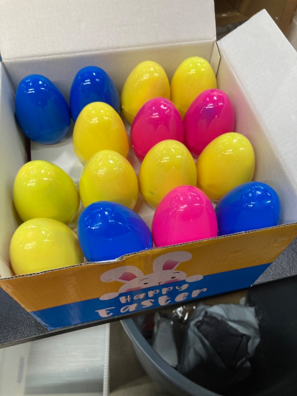 Photo 1 of 32+64pcs Prefilled Easter Eggs, Easter Pop Purse Fidget Toy Pack, Easter Pop Its,Keychain Pop Toys Party Favors Goodie Bag Stuffers with Keychain Toys Stress Relief Toys, Easter Party Favors
