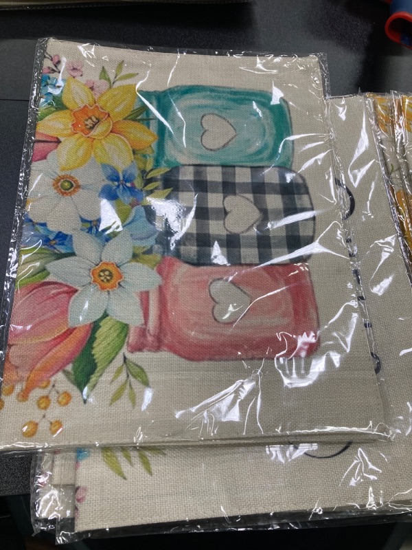 Photo 2 of 12 PACK MISC GARDEN FLAGS//2 DESIGNS//NO RETURNS AS IS