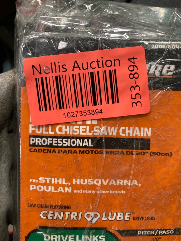 Photo 4 of 2 Power Care 20" Gc72 Chainsaw Blade Chains - Stihl Husqvarna & Others (ocs-3)