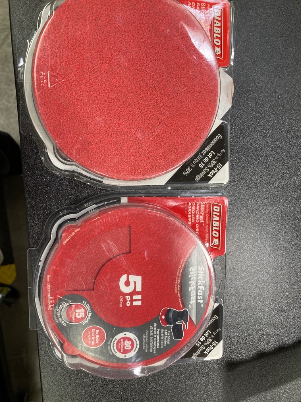 Photo 1 of 2 PACK BUNDLE//Diablo Sandpaper 15 pk