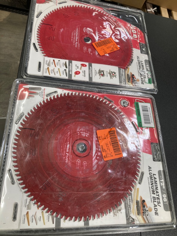 Photo 2 of 2 PACK BUNDLE//Diablo D1296L 12 in. 96 Tooth Laminate/Melamine Saw Blade