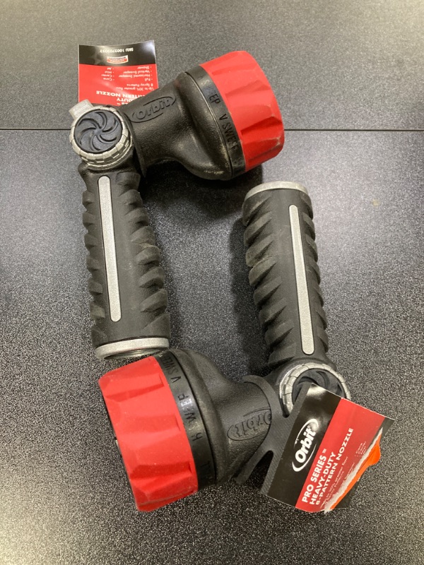 Photo 2 of 2 PACK BUNDLE//Orbit 26812 Pro Series 8-Pattern Thumb Control Hose Nozzle Sprayer Multi-Pattern Thumb Control