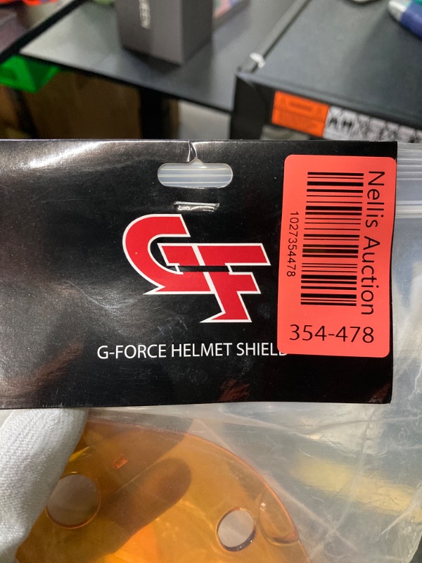 Photo 2 of G-FORCE Racing Gear G-Force 8704 R17 Shield Amber