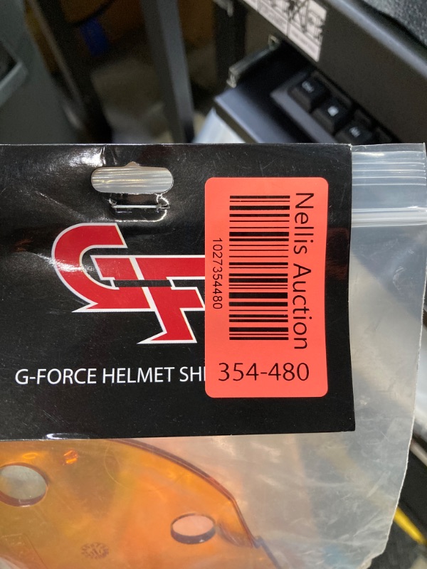 Photo 6 of G-FORCE Racing Gear G-Force 8704 R17 Shield Amber