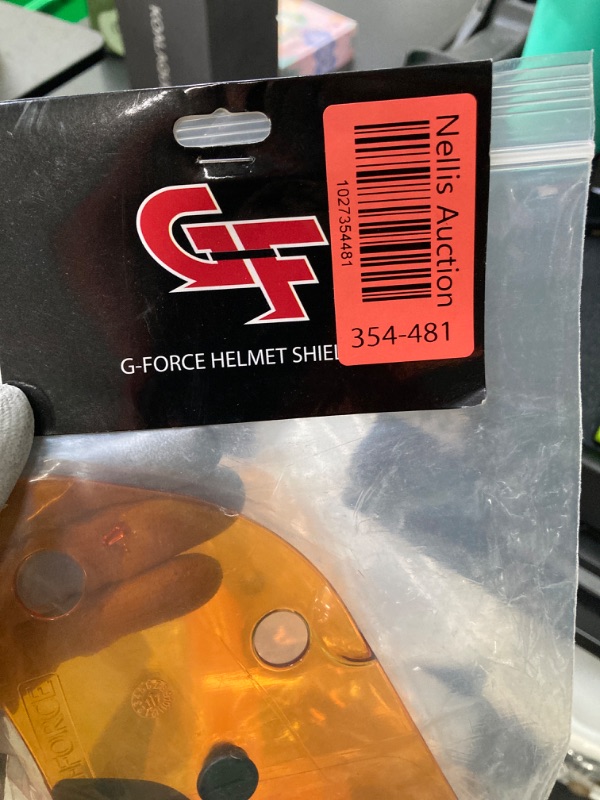 Photo 2 of G-FORCE Racing Gear G-Force 8704 R17 Shield Amber