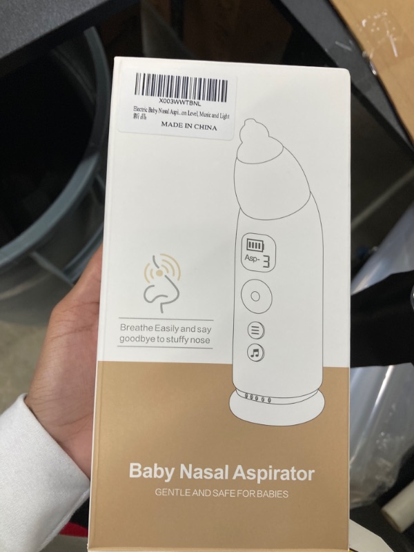 Photo 6 of Electric Baby Nasal Aspirator, Nose Suction for Babies, Booger Sucker for Toddler with 3 Silicone Tips