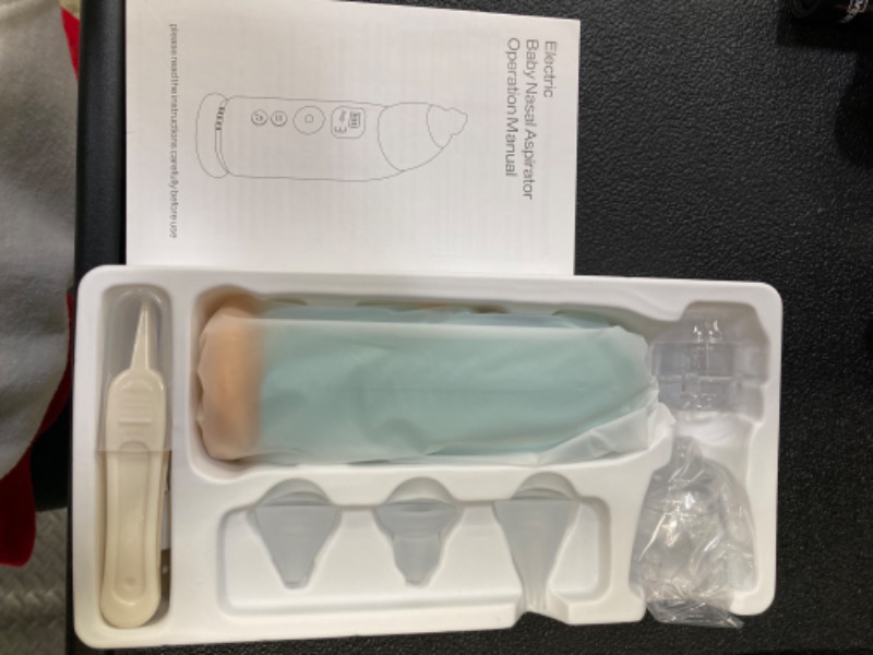 Photo 3 of Electric Baby Nasal Aspirator, Nose Suction for Babies, Booger Sucker for Toddler with 3 Silicone Tips