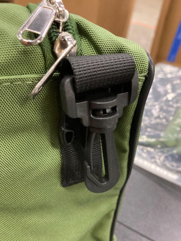 Photo 1 of 2 PACK BUNDLE///Wearable Clothespin Bag with Shoulder & Waist Strap. Double Secure Clips & Clever Quick Dry Mesh Clothes Pins Bag Holder. Clothes Pin Bag That Holds Up To 300 Medium Clothespins (Green, Zip Top)