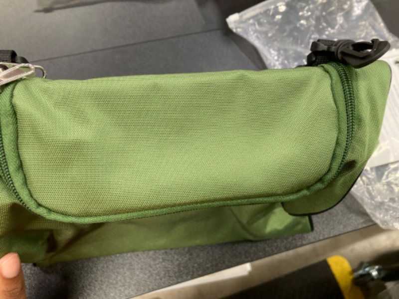 Photo 1 of 2 PACK BUNDLE///Wearable Clothespin Bag with Shoulder & Waist Strap. Double Secure Clips & Clever Quick Dry Mesh Clothes Pins Bag Holder. Clothes Pin Bag That Holds Up To 300 Medium Clothespins (Green, Zip Top)