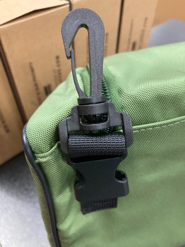 Photo 1 of 2 PACK BUNDLE///Wearable Clothespin Bag with Shoulder & Waist Strap. Double Secure Clips & Clever Quick Dry Mesh Clothes Pins Bag Holder. Clothes Pin Bag That Holds Up To 300 Medium Clothespins (Green, Zip Top)