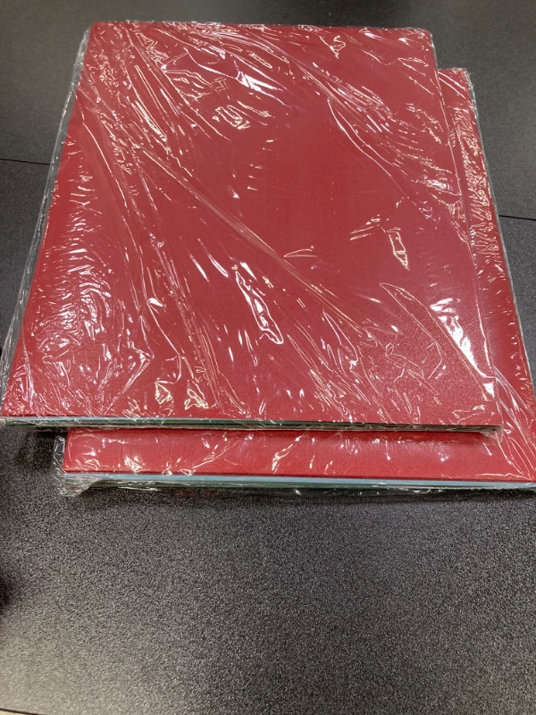 Photo 1 of 2 PACK BUNDLE///Mintra Poly Pocket Folders 3pk - Heavy Duty (Chili Oil/Arctic Ice/Green Olive)