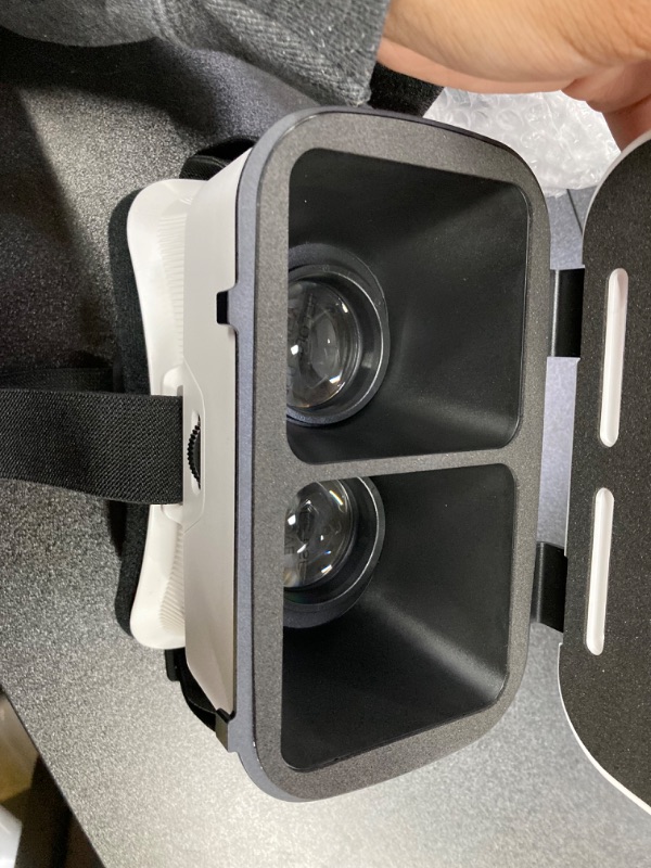 Photo 1 of Orzly VR Headset Designed for Nintendo Switch & Switch OLED Console with Adjustable Lens for a Virtual Reality Gaming Experience and for Labo VR - White - Gift Boxed Edition