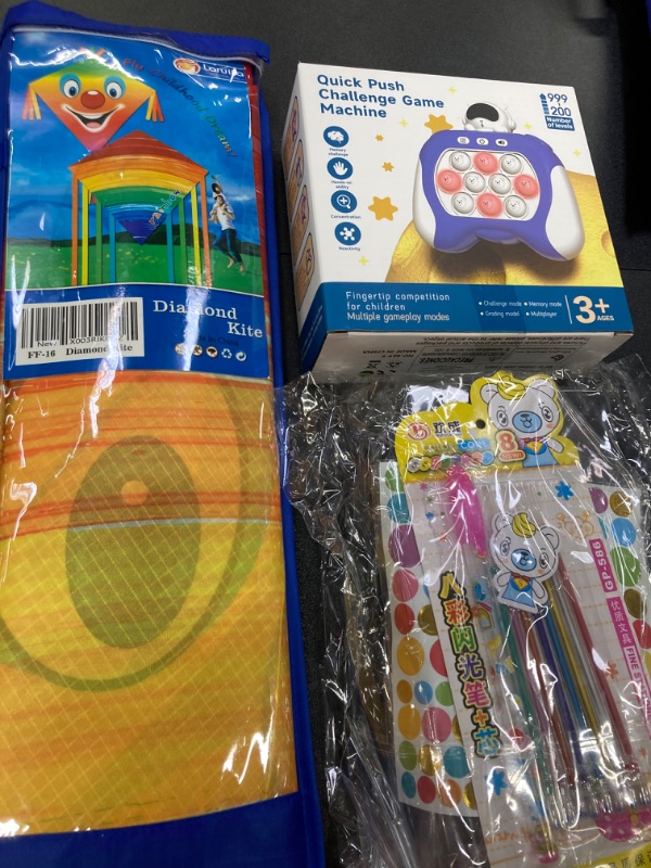 Photo 4 of MISC KIDS BUNDLE///KITE, ART KIT AND MACHINE GAME