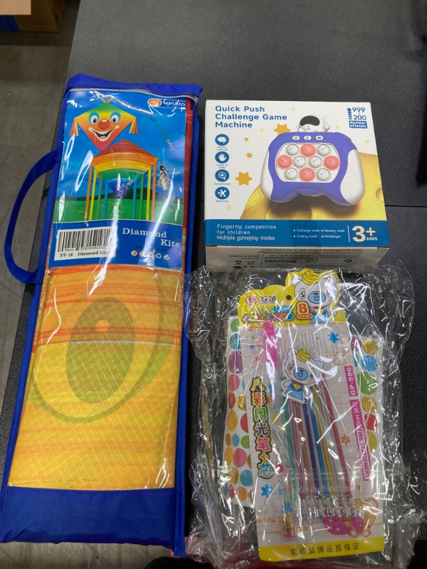 Photo 4 of MISC KIDS BUNDLE///KITE, ART KIT AND MACHINE GAME