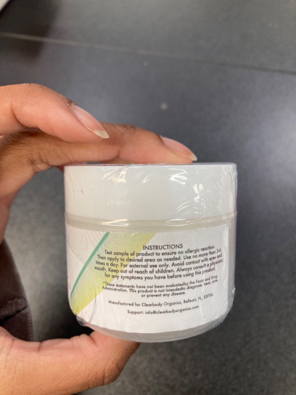 Photo 7 of Clearbody Organics - USA Made Hemp Cream Maximum Strength - Soothe Discomfort in Your Back, Muscles, Joints, Neck, Shoulder, Knee, Nerves - Natural Peppermint and Soothing Arnica Extract 2 Fl Oz (Pack of 1)///EXP 5.25