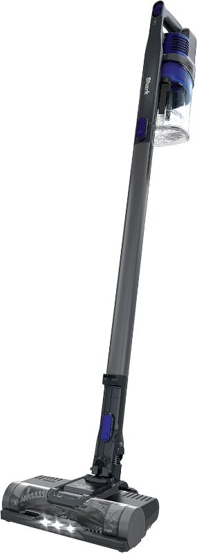 Photo 1 of 
Roll over image to zoom in




Shark IX141 Pet Cordless Stick Vacuum with XL Dust Cup, LED Headlights, Removable Handheld, Crevice Tool, 40min Runtime, Grey/Iris



