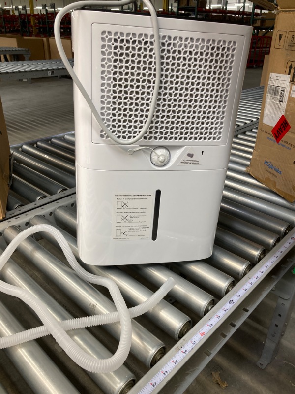 Photo 4 of HOGARLABS 50 Pint Dehumidifiers Up to 4000 Sq Ft for Continuous Dehumidify, Home Dehumidifier with Digital Control Panel and Drain Hose for Basements, Bedroom, Bathroom.