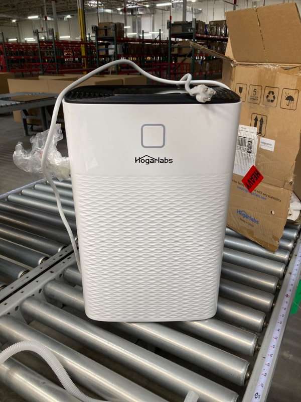 Photo 6 of HOGARLABS 50 Pint Dehumidifiers Up to 4000 Sq Ft for Continuous Dehumidify, Home Dehumidifier with Digital Control Panel and Drain Hose for Basements, Bedroom, Bathroom.
